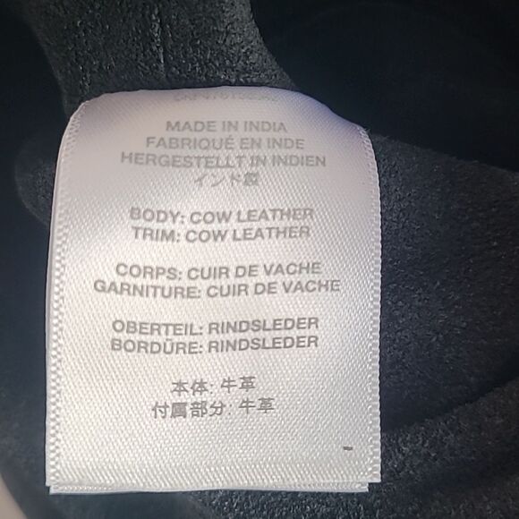 Madewell The Piazza Bucket Bag Black Leather Adustable Crossbody - Picture 14 of 15